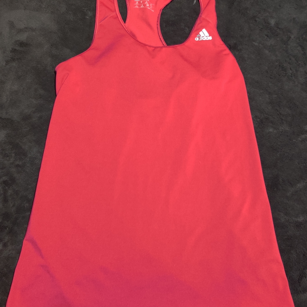 Adidas Techfit Pink Racerback Tank